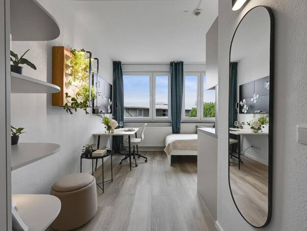 Wohnung zur Miete 625 € 1 Zimmer 21 m² 1. Geschoss frei ab 01.09.2026 Weststadt Heidelberg 69115