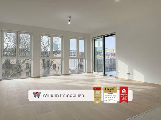 Wohnung zur Miete 1.860 € 4 Zimmer 123,2 m² 5. Geschoss frei ab 01.01.2026 Zentrum-Nord Leipzig 04105