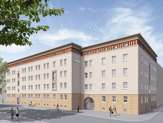 Wohnung zur Miete 992 € 4 Zimmer 90 m² 2. Geschoss Kurt-Eisner-Straße 4 Innenstadt Halle 06110