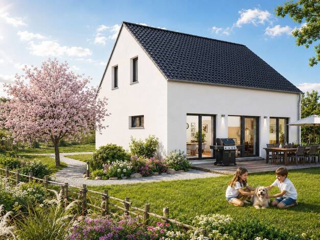 Einfamilienhaus zum Kauf - Erstbezug provisionsfrei 493.269 € 5 Zimmer 150 m² 310 m² Grundstück Büchenbronn Pforzheim 75180