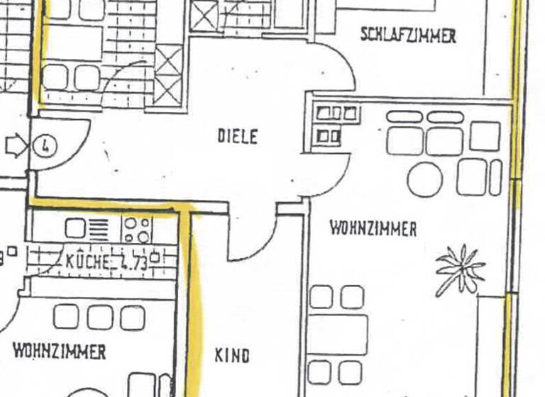 Wohnung zum Kauf 256.000 € 3 Zimmer 89,1 m² 1. Geschoss frei ab 01.06.2026 Langstadt Babenhausen 64832