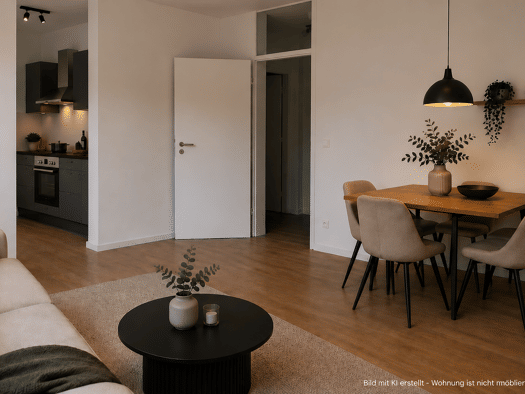 Wohnung zur Miete 650 € 1 Zimmer 42,1 m² Geschoss 3/9 frei ab sofort Schumacherstraße 19 Ettlingen 76275