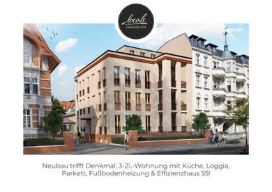 Wohnung zum Kauf - Erstbezug provisionsfrei 659.000 € 3 Zimmer 73,5 m² 1. Geschoss Brandenburger Vorstadt Potsdam 14471