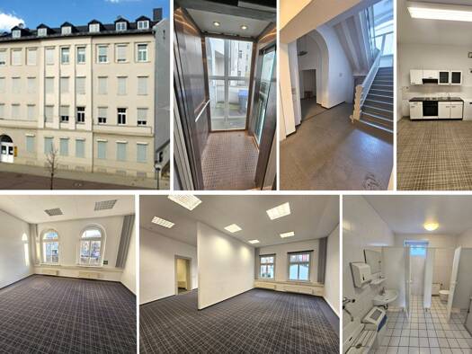Bürofläche zur Miete provisionsfrei 832 € 4 Zimmer 148,4 m² Bürofläche Innenstadt Mitte 06110