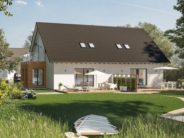 Doppelhaushälfte zum Kauf - Erstbezug provisionsfrei 528.204 € 5 Zimmer 139 m² 300 m² Grundstück Villingen Villingen-Schwenningen 78048