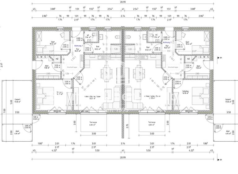 Einfamilienhaus zum Kauf - Neubau 285.000 € 3 Zimmer 87 m²<br/>Wohnfläche 350 m²<br/>Grundstück Ostrhauderfehn Ostrhauderfehn 26842