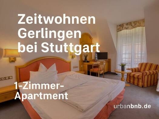 Studio zur Miete auf Zeit 960 € 1 Zimmer 21 m² frei ab 31.08.2026 Kronengasse 0 Gerlingen 70839