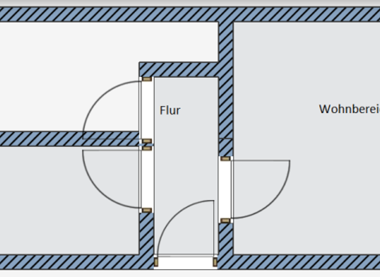Studio zur Miete 310 € 1 Zimmer 31 m² EG frei ab sofort Mittweida 09648