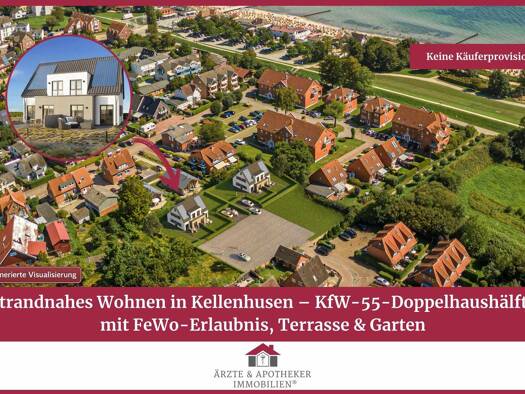 Doppelhaushälfte zum Kauf - Erstbezug 674.000 € 4 Zimmer 113 m² 299 m² Grundstück Kellenhusen Kellenhusen 23746