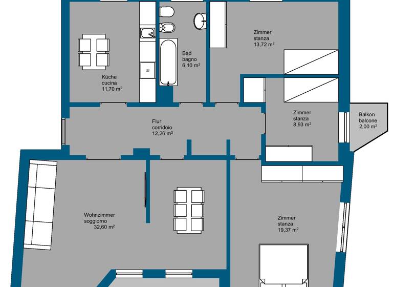 Studio zum Kauf 530.000 € 4 Zimmer 130 m² 2. Geschoss Bozen 39100