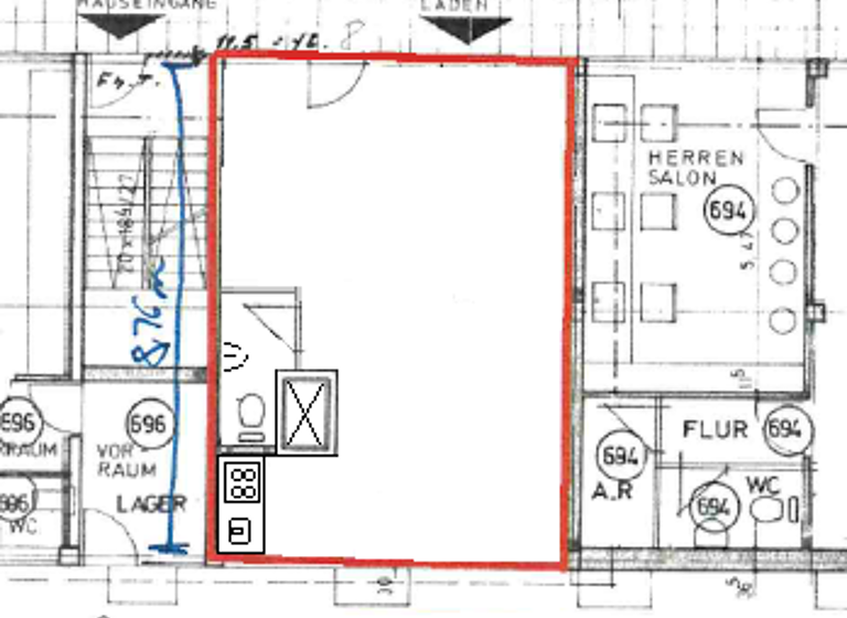 Praxisfläche zur Miete provisionsfrei 19,50 € 49 m² Bürofläche Neuselsbrunn 6 Neuselsbrunn Nürnberg 90471