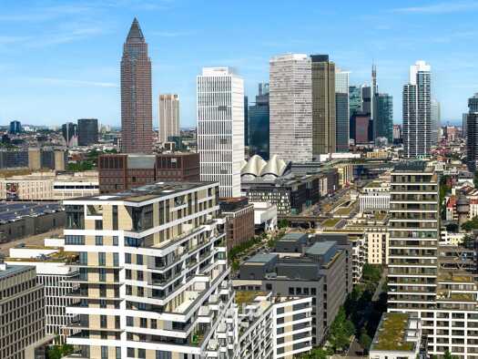 Penthouse zur Miete 4.000 € 3 Zimmer 169,1 m² 18. Geschoss Europa-Allee 103 Gallus Innenstadt I 60486