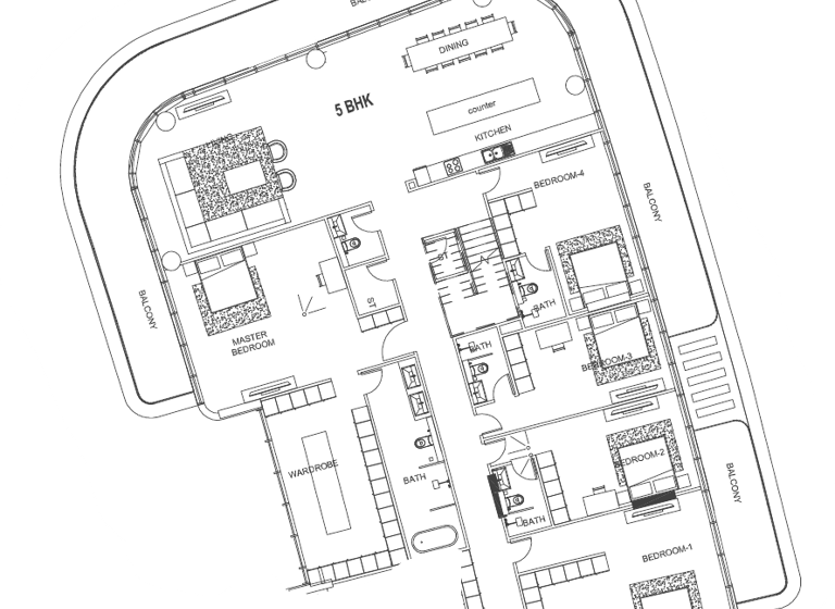 Wohnung zum Kauf - Erstbezug provisionsfrei 10.582.194 € 6 Zimmer 847,4 m² Dubai