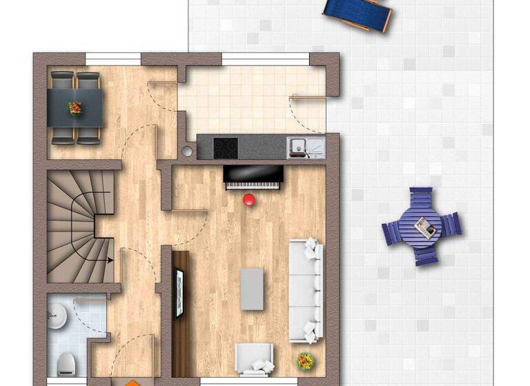 Einfamilienhaus zum Kauf 159.000 € 4 Zimmer 100 m² 413 m² Grundstück frei ab sofort Laudenbach Weikersheim 97990