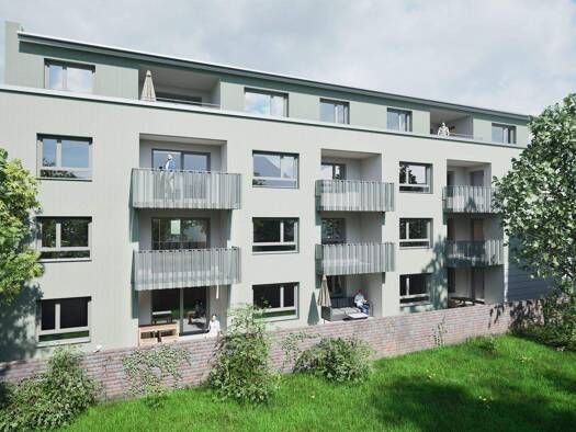Wohnung zum Kauf - Erstbezug provisionsfrei 2 Zimmer 58,2 m² EG Bischof-Meiser-Straße 14 Ansbach Ansbach 91522