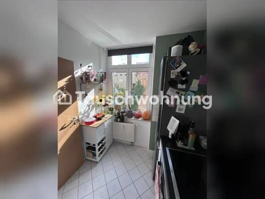 Wohnung zur Miete Tauschwohnung 450 € 2 Zimmer 54 m² 1. Geschoss Südvorstadt Leipzig 04275