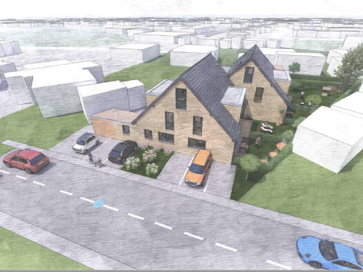 Reihenmittelhaus zum Kauf - Erstbezug 408.500 € 5 Zimmer 125 m² 324 m² Grundstück Heiden 46359