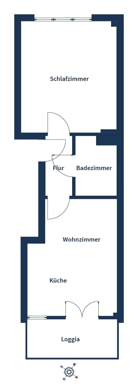 Wohnung zum Kauf 75.000 € 2 Zimmer 45 m²<br/>Wohnfläche 2.<br/>Geschoss Hardterbroich - Pesch Mönchengladbach 41061