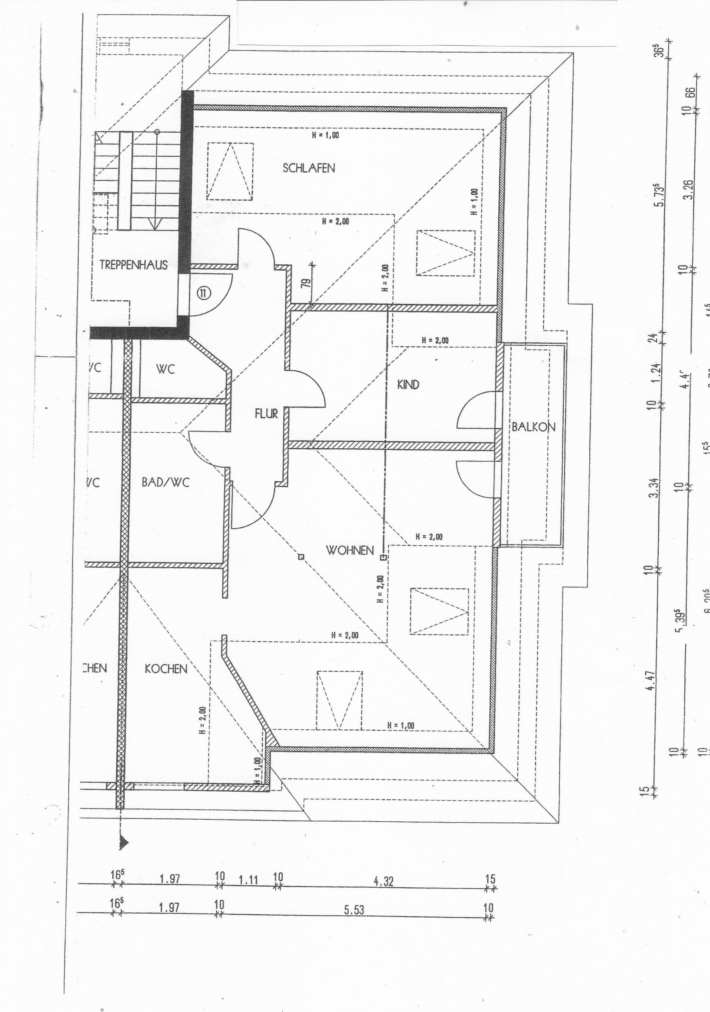 Wohnung zur Miete 850 € 3 Zimmer 75 m²<br/>Wohnfläche 3.<br/>Geschoss 01.12.2024<br/>Verfügbarkeit Hohe Str. 113 Plauen (Kantstr.) Dresden 01187