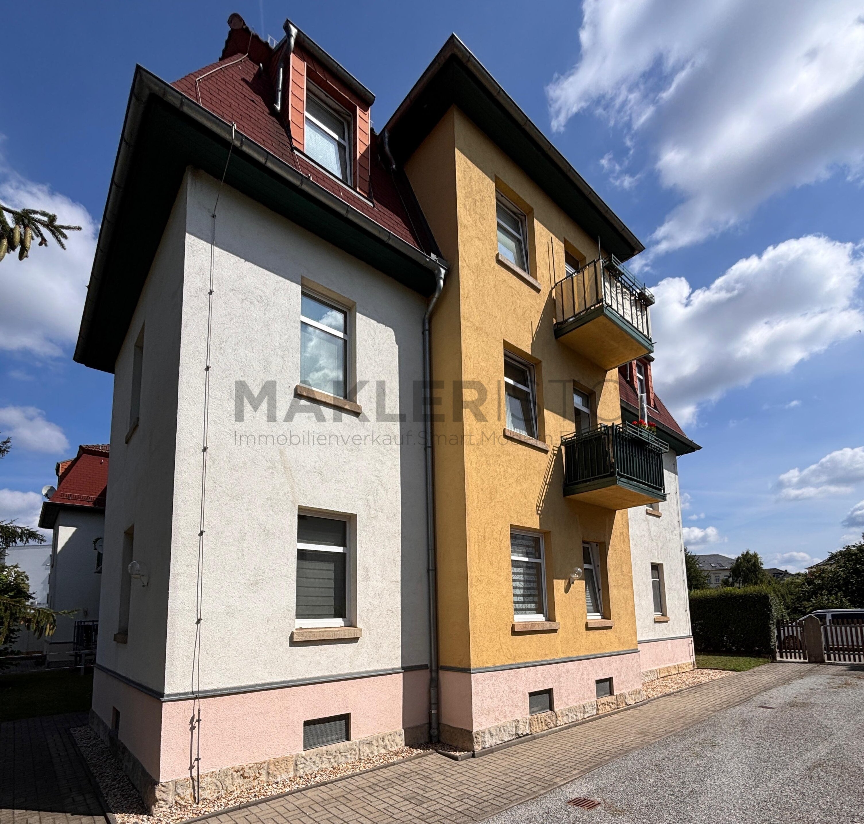 Wohnung zum Kauf 110.000 € 2 Zimmer 45,8 m²<br/>Wohnfläche 1.<br/>Geschoss Wächterstraße 55 Kaditz (Wächterstr.) Dresden 01139