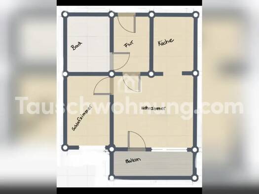Wohnung zur Miete Tauschwohnung 450 € 2 Zimmer 50 m² Sasel Hamburg 22041