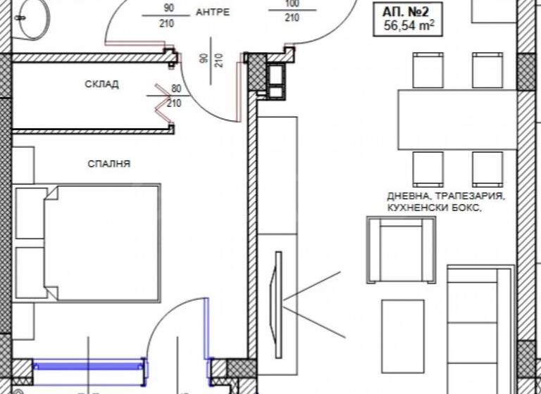 Studio zum Kauf 86.400 € 2 Zimmer 66,4 m² Pomorie