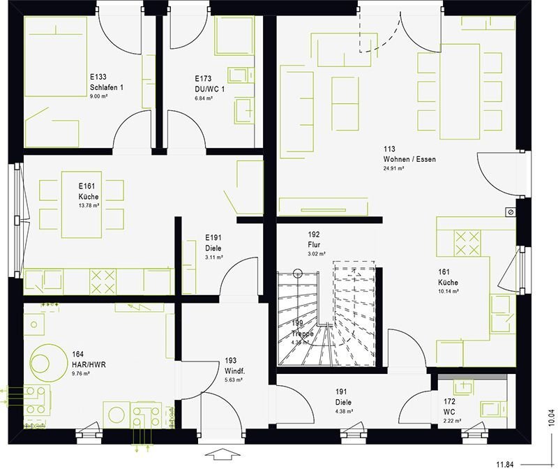 Mehrfamilienhaus zum Kauf provisionsfrei 640.879 € 6 Zimmer 171 m²<br/>Wohnfläche 480 m²<br/>Grundstück Versbach Würzburg 97078