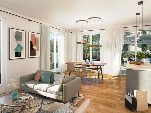 Terrassenwohnung zur Miete - Erstbezug 1.140 € 2 Zimmer 47,9 m² EG frei ab 01.09.2026 Industriestraße 30 Aubing-Lochhausen-Langwied München 81245