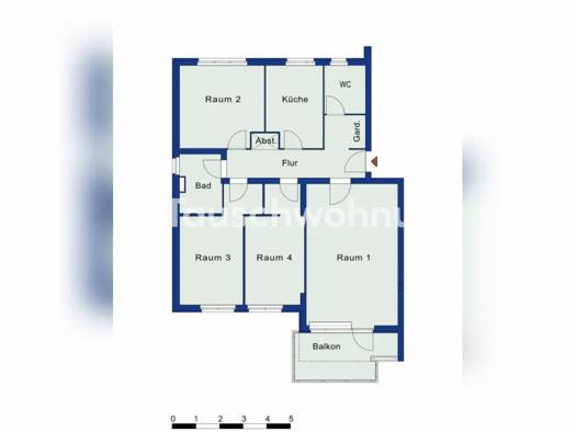 Wohnung zur Miete Tauschwohnung 670 € 4 Zimmer 87 m² 1. Geschoss Buckow Berlin 12349
