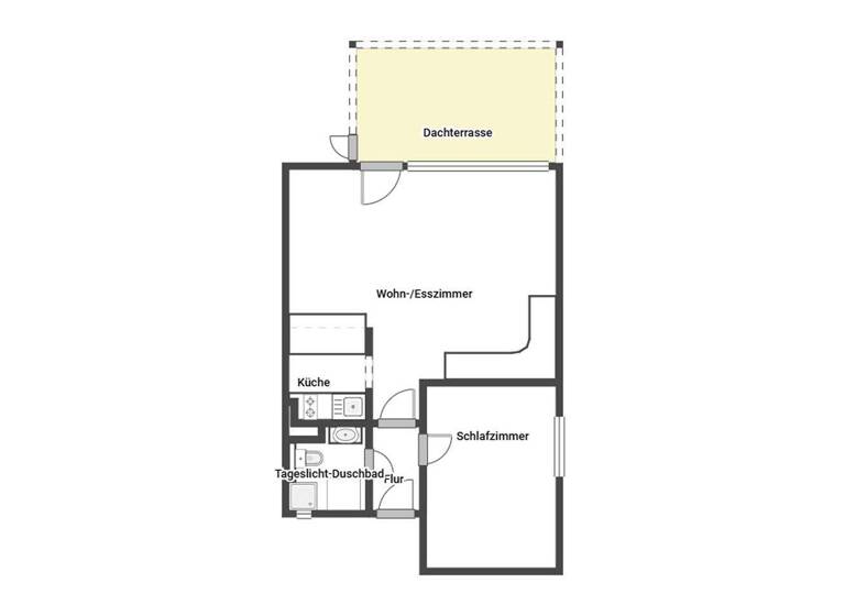 Wohnung zum Kauf 249.000 € 2 Zimmer 55 m² Kellenhusen 23746