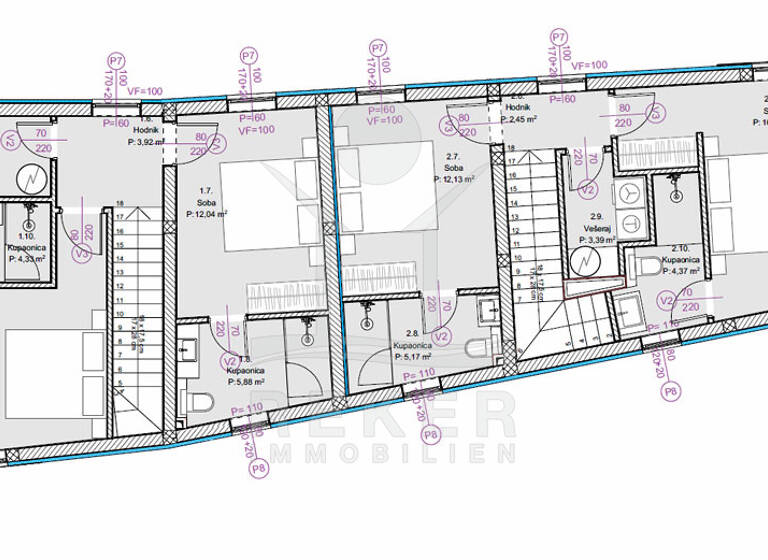 Doppelhaushälfte zum Kauf - Erstbezug 418.782 € 4 Zimmer 99,7 m² 135,7 m² Grundstück Zaboric 22000