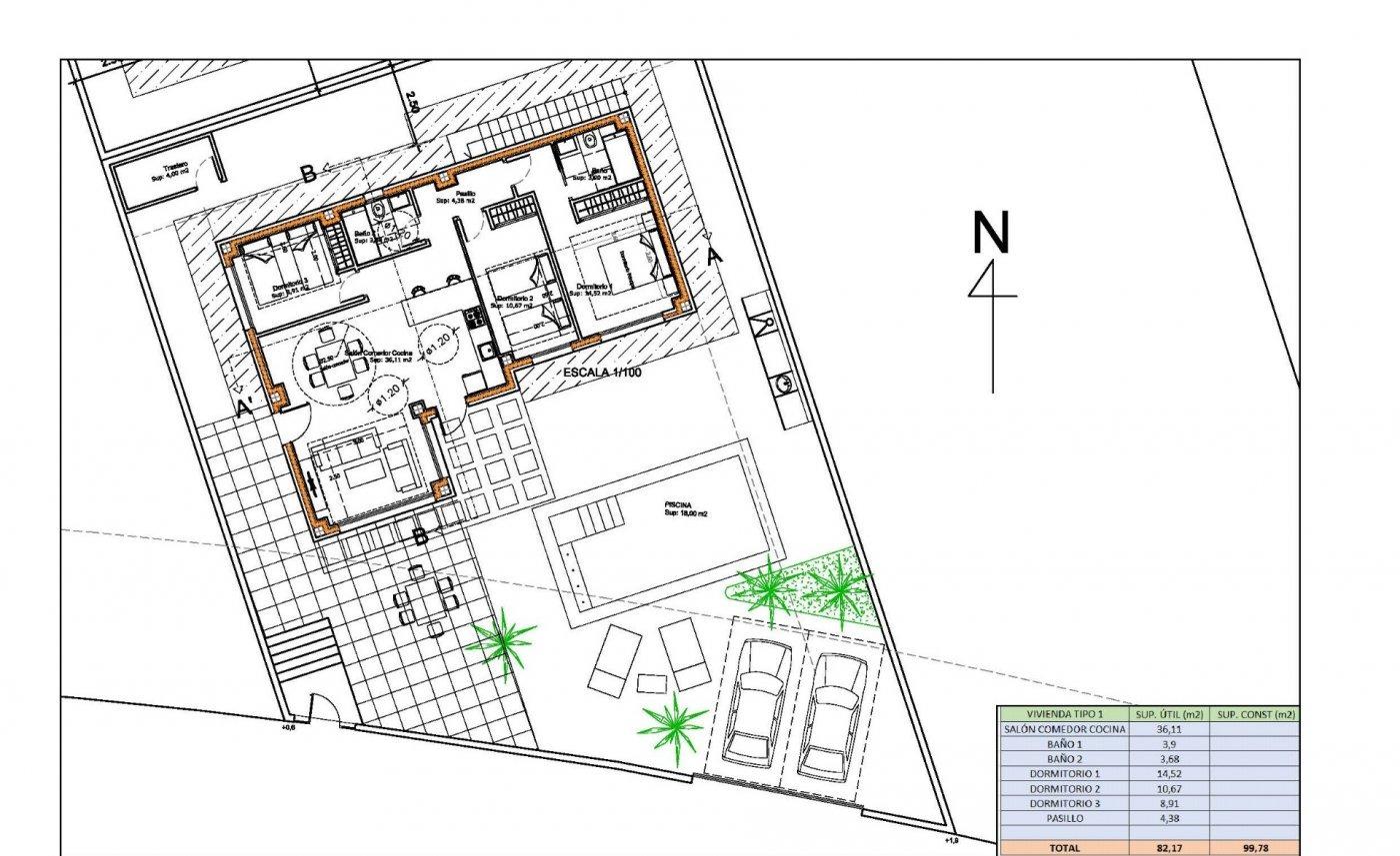 Einfamilienhaus zum Kauf provisionsfrei 485.000 € 4 Zimmer 106 m²<br/>Wohnfläche 432 m²<br/>Grundstück POLOP