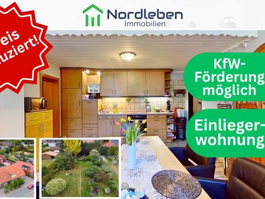 Reihenendhaus zum Kauf 189.000 € 7 Zimmer 160 m² 1.124 m² Grundstück Stickhausen Detern 26847