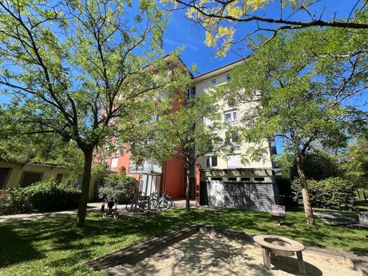 Terrassenwohnung zur Miete 1.174 € 1 Zimmer 43 m² Geschoss EG/5 frei ab sofort Gunta-Stölzl-Straße 6 Schwabing-Freimann München 80807