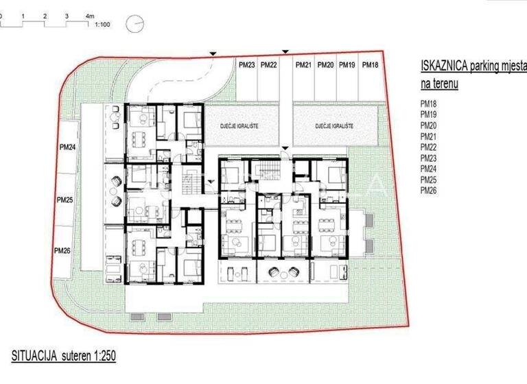 Studio zum Kauf 245.000 € 1 Zimmer 56 m² 3. Geschoss Okrug Gornji Okrug