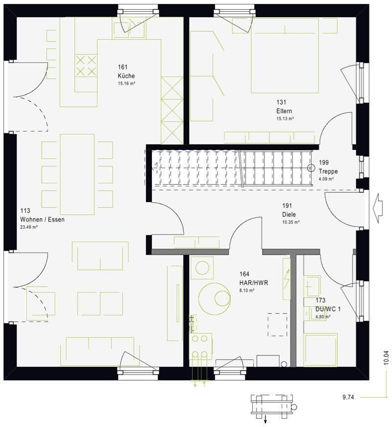 Einfamilienhaus zum Kauf provisionsfrei 357.000 € 5 Zimmer 150 m²<br/>Wohnfläche 380 m²<br/>Grundstück Simmozheim 75397