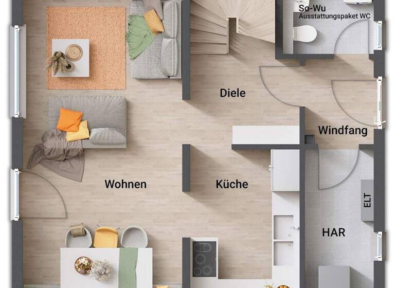 Einfamilienhaus zum Kauf provisionsfrei 328.000 € 3 Zimmer 103 m² 629 m² Grundstück frei ab sofort Trittenheim 54349