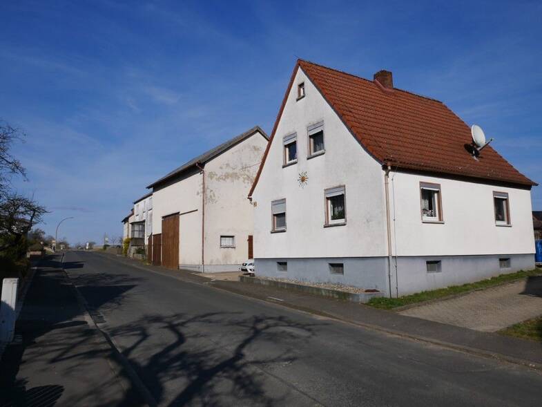 Einfamilienhaus zum Kauf 120.000 € 4,5 Zimmer 85 m² 275 m² Grundstück Wollbach Burkardroth / Wollbach 97705