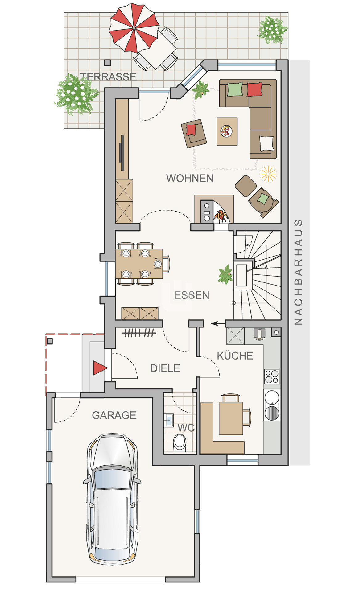 Doppelhaushälfte zur Miete 2.250 € 4 Zimmer 140 m²<br/>Wohnfläche 456 m²<br/>Grundstück Eichenau 82223