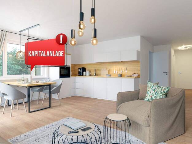 Wohnung zum Kauf 404.631 € 2 Zimmer 56,2 m² Pfersee Augsburg / Pfersee 86157