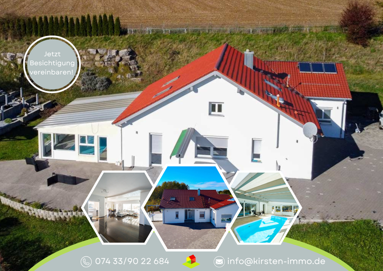 Einfamilienhaus zum Kauf als Kapitalanlage geeignet 6 Zimmer 330 m² 19.549 m² Grundstück Binsdorf Geislingen 72351
