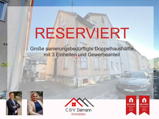 Doppelhaushälfte zum Kauf 135.000 € 6 Zimmer 150 m² 290 m² Grundstück Tuttlingen 78532