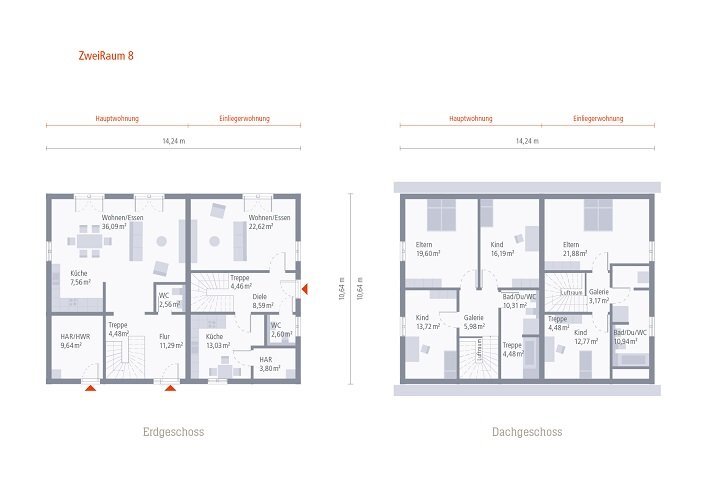 Mehrfamilienhaus zum Kauf 893.800 € 7 Zimmer 215 m²<br/>Wohnfläche 1.200 m²<br/>Grundstück Brieselang Brieselang 14656