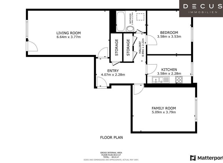 Wohnung zum Kauf 260.000 € 3 Zimmer 78,8 m² 2. Geschoss Langenzersdorf 2103