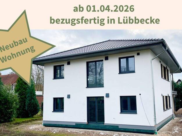 Terrassenwohnung zur Miete - Erstbezug 1.090 € 3 Zimmer 103,8 m² 2 Geschosse frei ab 01.04.2026 Lübbecke 32312