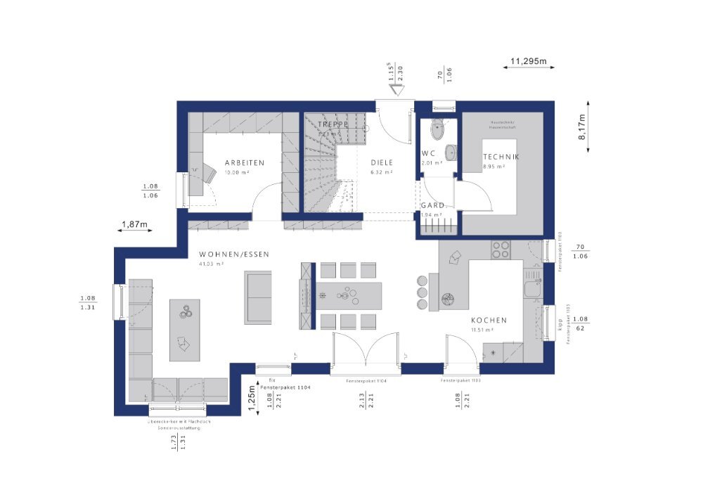 Einfamilienhaus zum Kauf 288.138 € 5 Zimmer 151 m²<br/>Wohnfläche 600 m²<br/>Grundstück Jüchsen Jüchsen 98631