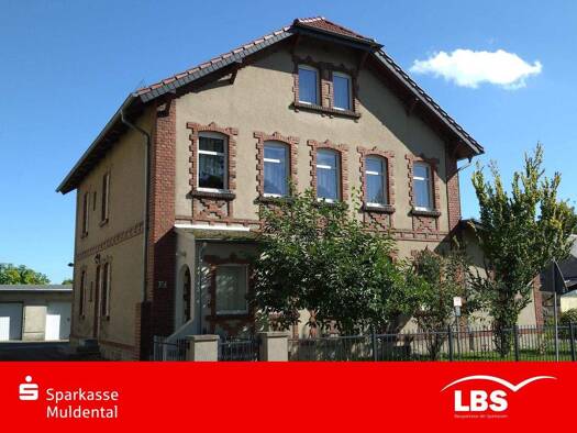 Mehrfamilienhaus zum Kauf 150.000 € 8 Zimmer 219 m² 1.090 m² Grundstück Mutzschen Grimma 04668