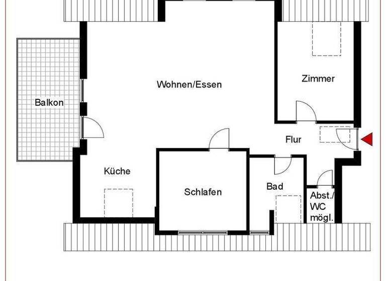 Wohnung zum Kauf 515.000 € 3 Zimmer 88 m² 3. Geschoss frei ab 01.07.2026 Mettingen Esslingen am Neckar 73733