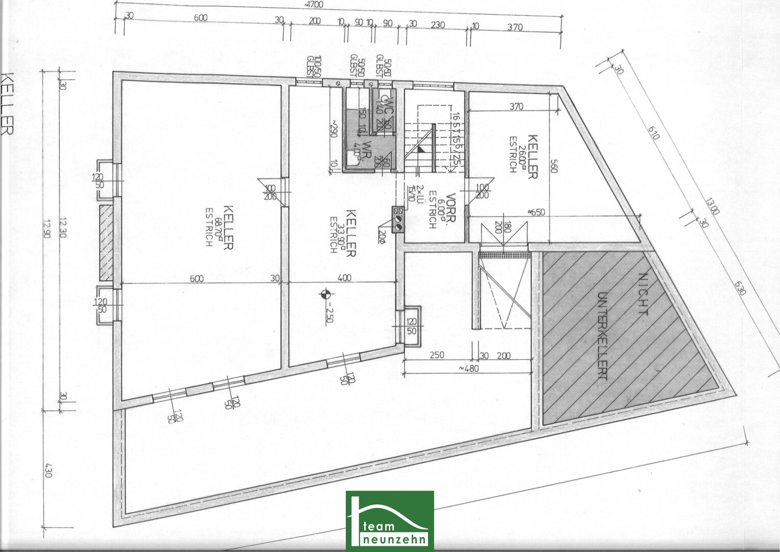 Ladenfläche zur Miete 1.051 € 3 Zimmer 66,9 m²<br/>Verkaufsfläche Hauptstraße 5 Großhöflein 7051