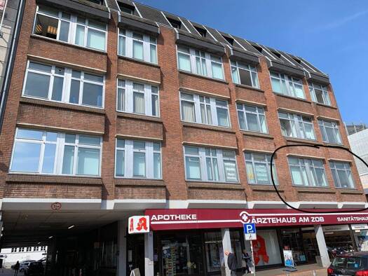 Praxisfläche zum Kauf provisionsfrei 109.000 € 6 Zimmer 135 m² Bürofläche Süderhofenden 12 Altstadt Flensburg 24937